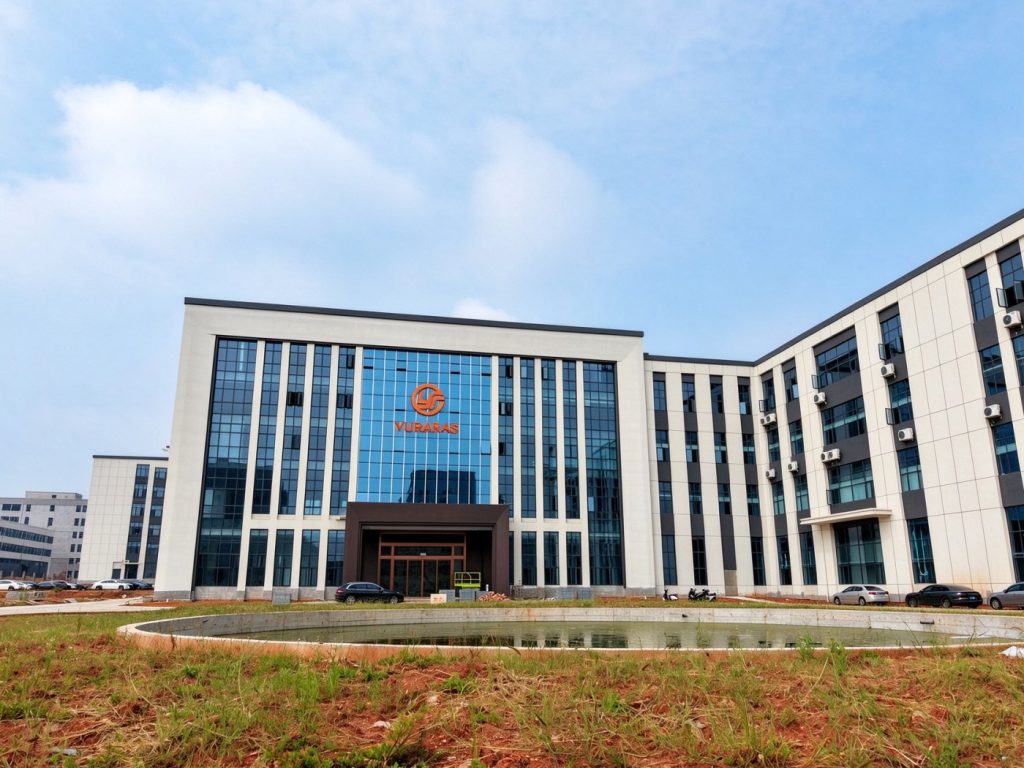 Main building and front lawn, Ji’an plant