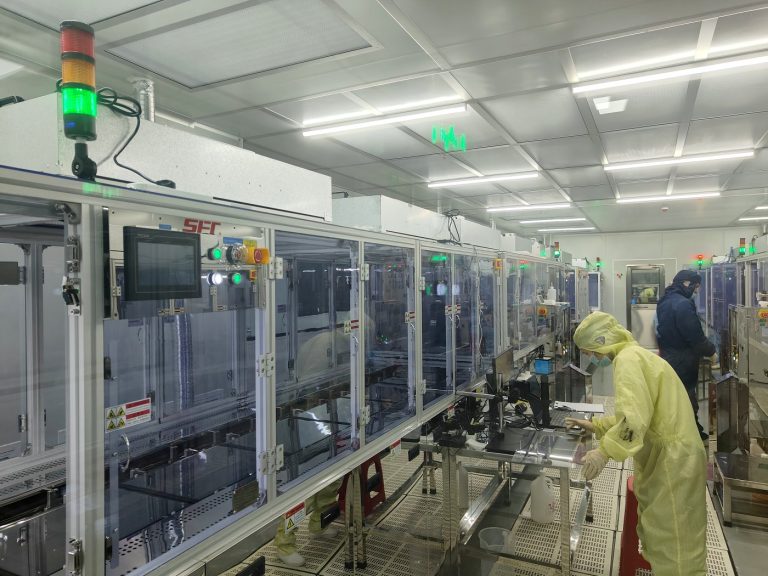 Laminating line