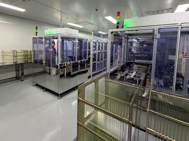 Stainless transfer racks