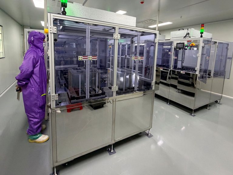 Yellow-room process line